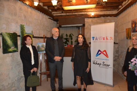 SEDA YIKILMAZPEHLİVAN’IN KİŞİSEL RESİM SERGİSİ TADEKA’DA AÇILDI