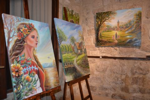 SEDA YIKILMAZPEHLİVAN’IN KİŞİSEL RESİM SERGİSİ TADEKA’DA AÇILDI