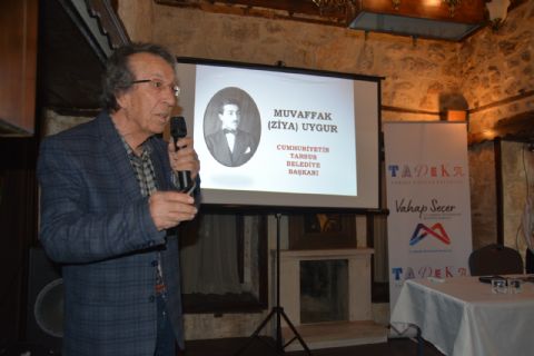 TADEKA’DA MUVAFFAK ZİYA UYGUR ANMA PROGRAMI