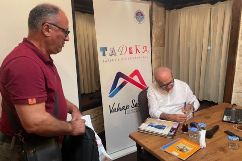 TADEKA’DA ‘TARSUS’TAN KAÇIRILAN 2500 YILLIK HEYKELLER” KONULU SÖYLEŞİ