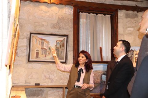 “BİR ZAMANLAR TARSUS” ADLI KARMA RESİM SERGİSİ AÇILDI
