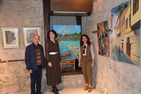 “BİR ZAMANLAR TARSUS” ADLI KARMA RESİM SERGİSİ AÇILDI